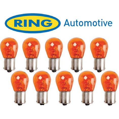 AMPOULE 12V PY21W BAU15S ORANGE (BOITE DE 10) RING
