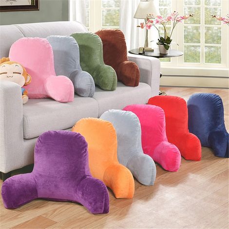 Coussin Lombaire - Dossier Haut Avec Accoudoirs - Pour Lit Canapé Fauteuil - Soutien Lombaire Ergonomique - 1 Pièce (1/5)