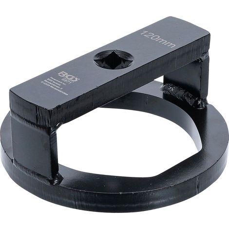 Llave para las tuercas de los ejes / la tapa del eje trasero  para los ejes traseros BPW  120 mm (1/4)