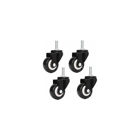 Roulette de chariot roue universelle vis muette 1.5 pouces or perceuse vis M8 25 universel 4 (1/4)