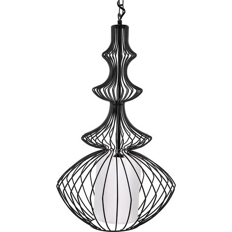 Pendant Lamp KOLVA Metal Black (1/5)