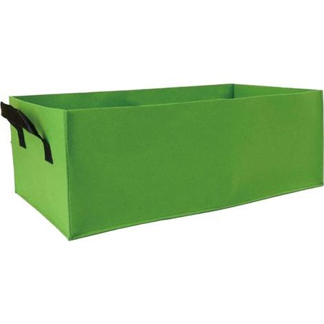 Pots de jardinage polyvalents en tissu non tissé-Vert 60x30x20cm (1/2)