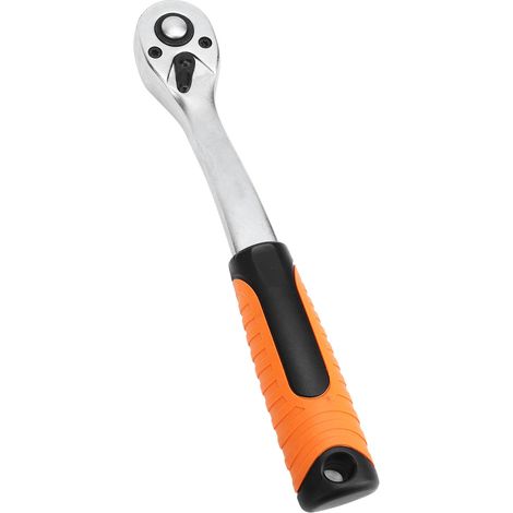 Ortviai Clé à cliquet 3/8" à 72 dents avec dégagement rapide, manche ergonomique en chrome-vanadium – VT13114B (1/5)