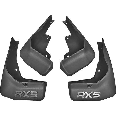 Suitable for modifying the tire fenders of the Roewe RX5 PLUS MAX, front and rear fenders of the Roewe RX5, black--DTEKGAZ