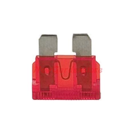 Fusibile rosso 10A 10 pz 310403