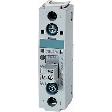 Relais statique Siemens 3RF2, 30 A, Montage panneau, 24 V c.c., 460 V ( Prix pour 1 )