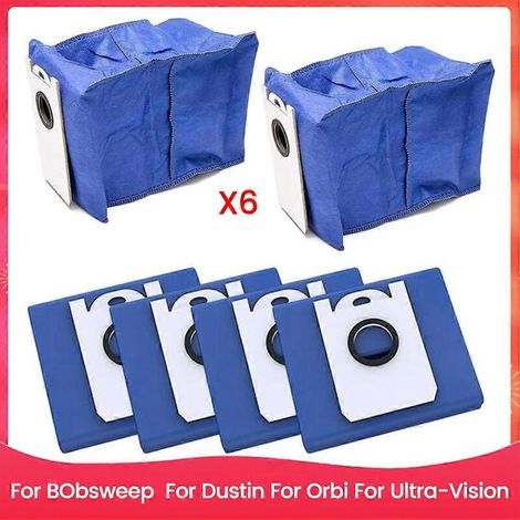 Large capacity disposable vacuum cleaner bags for Bobsweep, Dustin, Orbi and Ultra-Vision-AquaForge vacuum cleaners (1/5)