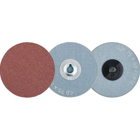 Schleifblatt D.50mm K.80 Korund A-Forte Combidisc (1/2)