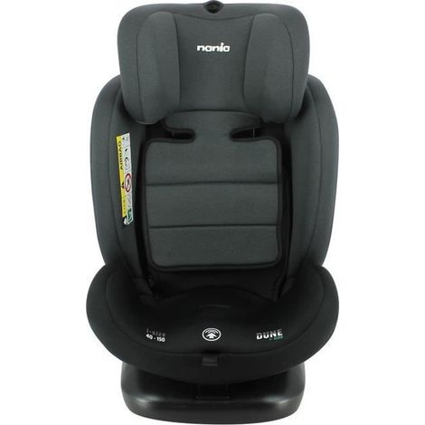Siege auto isofix NANIA DUNE 40-150 cm R129  – 0 a 10 ans- Dos route 40-105 cm – Tetiere réglable - Inclinable - Pivotant (1/3)