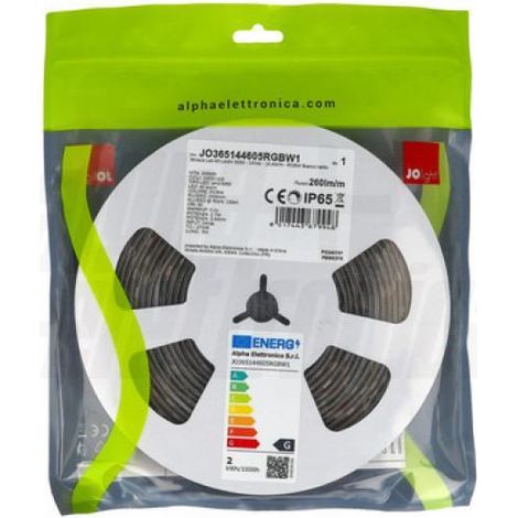 Striscia led rgbw 24v 5m alpha elettronica jo365144605rgbw1 (1/3)