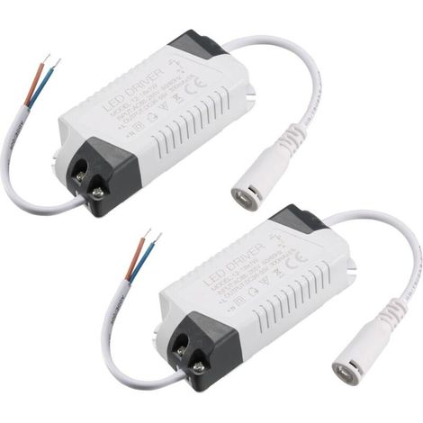 12-18W Konstantstrom 300mA Hochleistungs-LED-Treiber mit DC-Anschluss, 2 Stück (1/5)