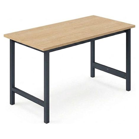 Établi pour atelier - Dim 1200x750x824mm - Gris anthracite RAL7016 - Charge max 500kg - W010030001-GA (1/5)