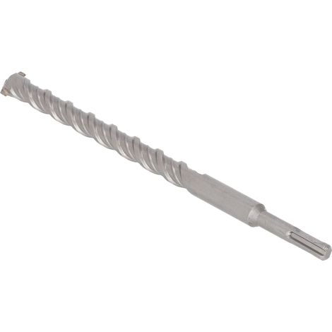 KOTARBAU® Kotarbau® Foret Beton Sds Plus 18x260mm - Meche Beton avec Pointe en Carbure Foret Béton - Foret Perforateur - Foret Hélicoïdal Pour Pierre Kvs - en Acier 40Cr - Argent
