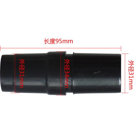 Japanischer Staubsaugerzubehör-Schnittstellenadapter, der eine Düse mit 32 mm Innendurchmesser auf eine Düse mit 31-34 mm Außendurchmesser umwandelt. (1/5)