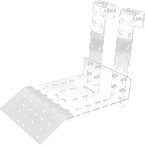 Plateforme de repos pour tortues, grande taille, en acrylique transparent, pour aquarium. (1/5)
