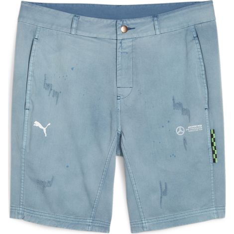 Pantalones cortos Puma MAPF1 CREW para hombre, color azul, 62373707, talla XL