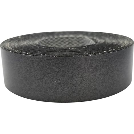 1x Bande de Chant Thermocollant 21mm x 5m Epaisseur 0,50mm Mélaminé Facile à Appliquer Bricolage Étagère Meuble Panneau Bois Durable, Béton Foncé (1/3)