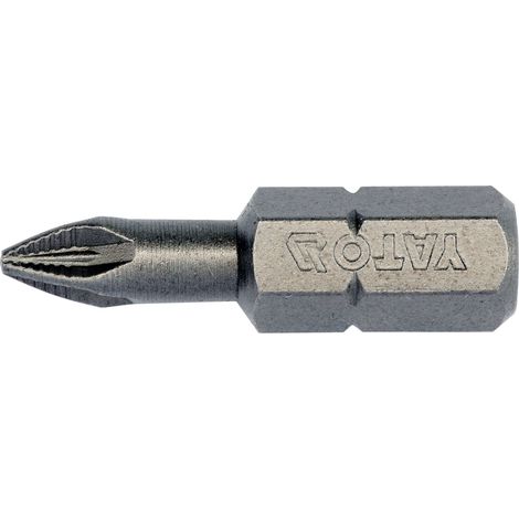 Set di punte 1/4" (6,3 mm) PZ1x25mm 10 pezzi