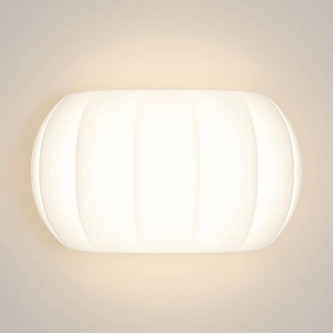 Applique murale citrouille blanche, applique murale en acrylique, applique murale LED moderne, appliques murales d'éclairage décoratif pour chambre d'enfant (1/5)