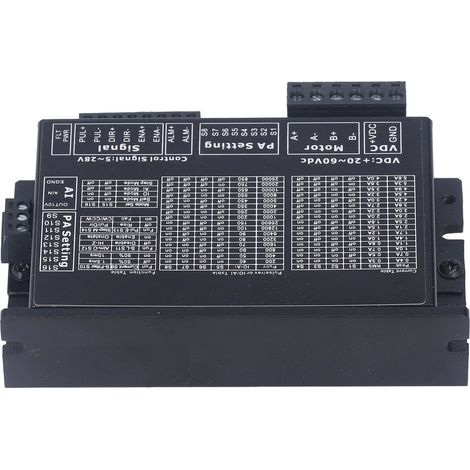 Schrittmotortreiber, offener Regelkreis, 32 Mikroschritte, Controller-Steuerplatine, 20–60 V DC (1/5)
