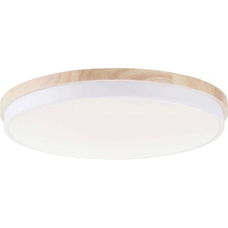 [NEUWERTIG] B-Ware Brilliant G80846/75 Baarlo Led Deckenleuchte Lampe Led 36 W Weiß Holz