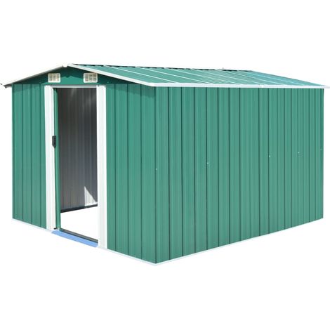 Abri de jardin 257 x 298x178 Métal Vert (1/5)