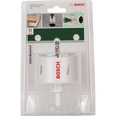 Accessories 2609255614 Scie Cloche HSS Bimétal Diamètre 67 Mm (1/4)