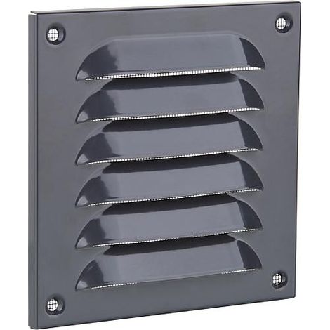 UPMANN grille de protection contre les intempéries alu 100x100 RAL7024 gris graphite - 54718