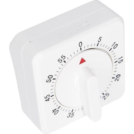 Timer da cucina meccanico, timer da cucina meccanico portatile da 60 minuti/1 ora, promemoria con conto alla rovescia e allarme per corsi di cucina (1/4)