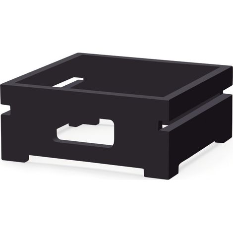 Étui noir Madeira pour réchaud à induction de buffet 239551 - Finedine (1/3)