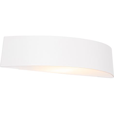 Modern Outdoor Wall Light White IP44 - Caz