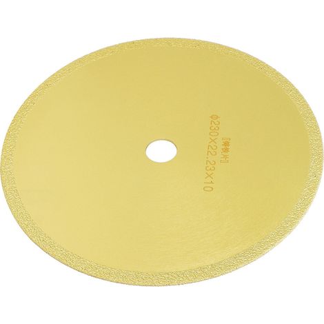 Disque de coupe diamanté pour scie à métaux et fonte, 230 x 22,23 x 10 mm (1/5)