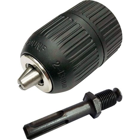 Mandrin automatique 2 13 mm SDS Plus pour perceuse visseuse 1/2 pouce (1/5)