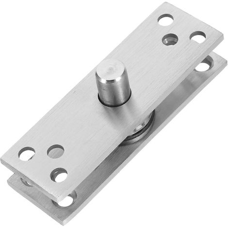 Charnière pivotante HOMSFOU en acier, type « gueule de poulet », pour porte pivotante. (1/5)