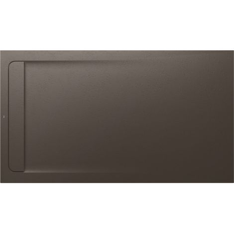 Receveur de douche extra plat en Stonex® Aquos - 1600x1000mm - Café (1/2)