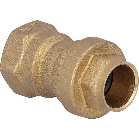 Transistion a enficher femelle DN15(1/2") x 16m, pour tube fusio, détachable