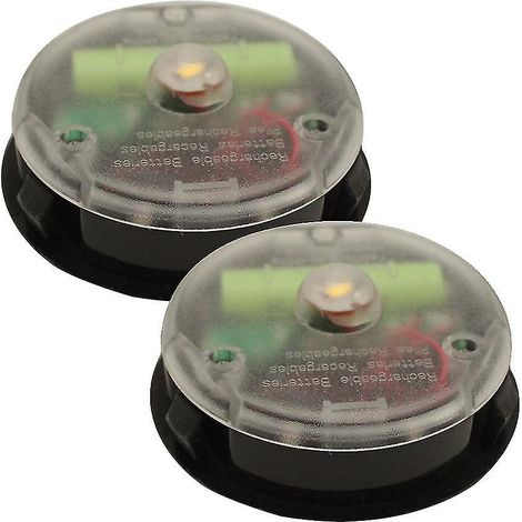 Set mit 2 Ersatzteilen für Solarlampen: Ersatzoberteil für hängende Solar-Außenlampe (8 cm). (1/5)