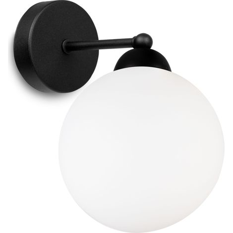 Elegante weiße LED-Deckenleuchte, Wandleuchte, Kugel (1/5)