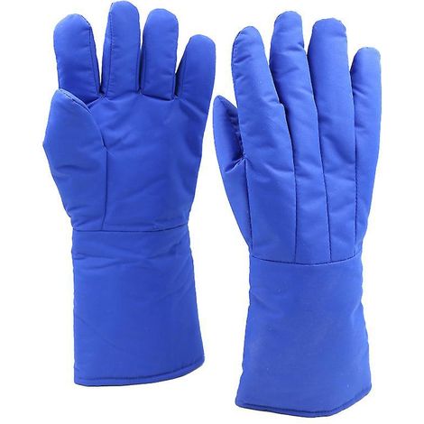 gants Cryogniques -200c -360c Protection Contre Le Froid De L'azote (taille 48cm) Liquide Manches Longues Gants De Rfrigration Sans Danger Gants (1/5)