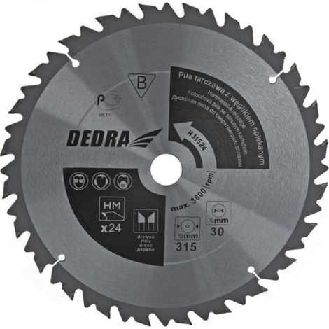 Scie circulaire à bois avec limiteur d'avance Hm36Z.600X30 (1/3)