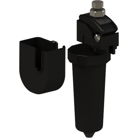 Fusible aéreo de 25 A con terminal para líneas no aisladas AL. 25-70