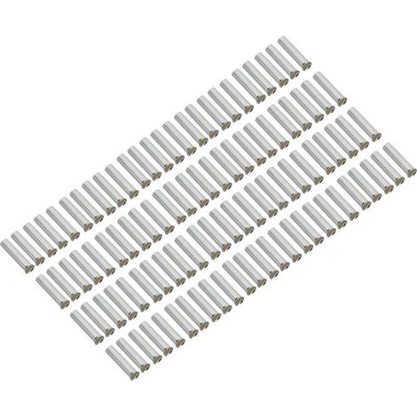 100PCS Embouts de Câble Étains pour Câble Électrique 6mm² - Connecteurs à Pince pour Fils en Cuivre (1/5)