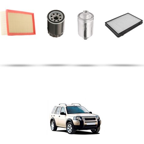 Kit tagliando 4 filtri compatibile con Land Rover Freelander I (L314) 1.8i 88kw dal 1998 (1/5)