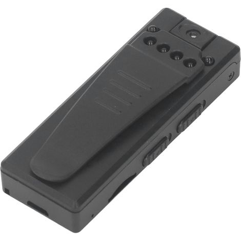 Caméra arrière à clip HD 1080p, batterie 500 mAh, résolution 1920 x 1080 FHD, appareil photo 40 MP, connexion USB, rotation à 90° (1/5)