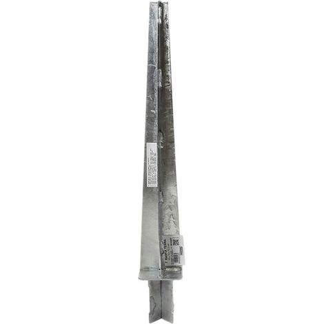 Nortene – Platine de fixation pour poteau sur sol meuble – Acier galvanisé – Longueur 10 cm – Hauteur 1,3 cm – Pour panneaux décoratifs Mosaic