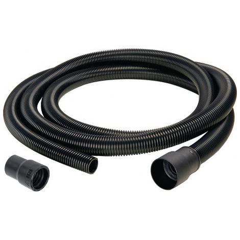 Mirka – Tuyau d'aspiration antistatique 4 m – Ø 27 mm – Flexible pour aspiration centralisée – Convient aspirateur industriel 4000 897 059