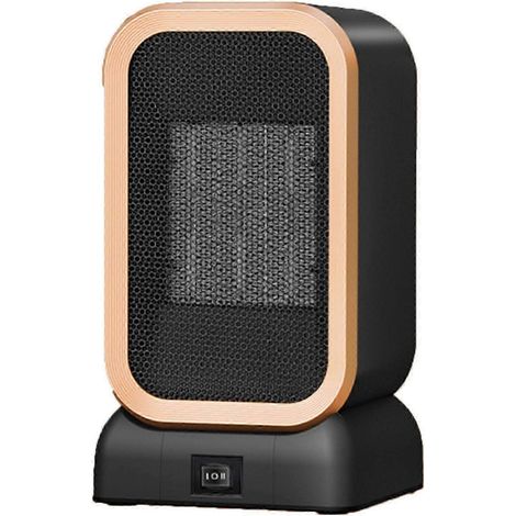 Chauffage d'appoint à piles avec ventilateur intégré, idéal pour le bureau ou la maison. Petit chauffage électrique, parfait comme cadeau pour les chambres d'étudiants. (1/5)