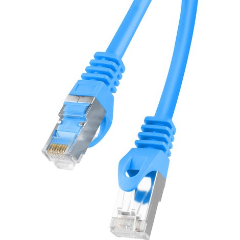 Lanberg - 10 m blaues Cat. 6 FTP-Ethernet-Netzwerkkabel PCF6-10CC-1000-B (1/2)