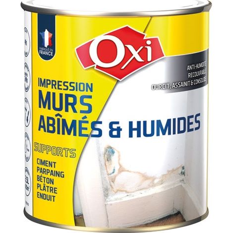 Pintura para paredes dañadas y húmedas 2.5l - Oxi