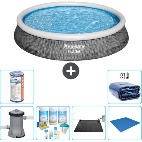 Bestway Bestway Fast Set Ronde - 396x84 cm - 7-pièces  S21454 (1/5)